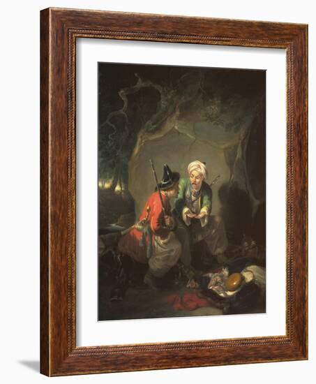 Tartar Robbers Dividing Spoil-Sir William Allan-Framed Giclee Print