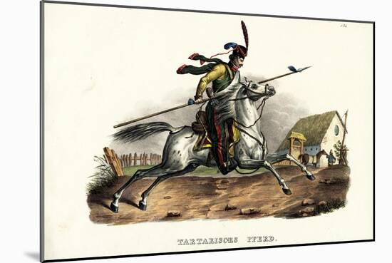 Tartarian Horse, 1824-Karl Joseph Brodtmann-Mounted Giclee Print