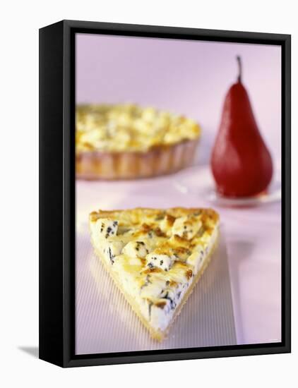 Tarte Auvergne with Roquefort-Ulrike Koeb-Framed Premier Image Canvas