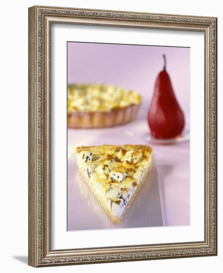 Tarte Auvergne with Roquefort-Ulrike Koeb-Framed Photographic Print