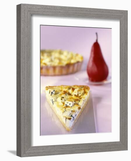 Tarte Auvergne with Roquefort-Ulrike Koeb-Framed Photographic Print