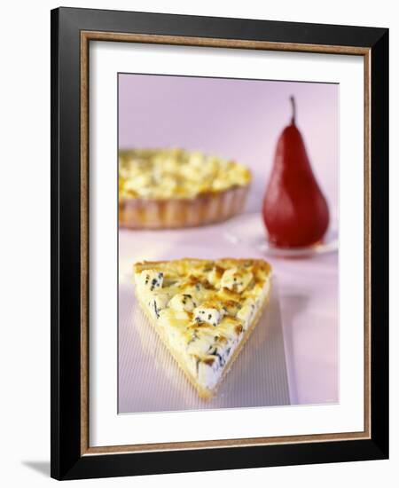 Tarte Auvergne with Roquefort-Ulrike Koeb-Framed Photographic Print