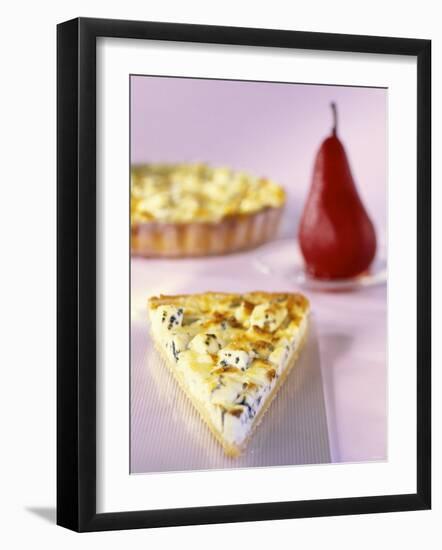 Tarte Auvergne with Roquefort-Ulrike Koeb-Framed Photographic Print