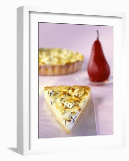 Tarte Auvergne with Roquefort-Ulrike Koeb-Framed Photographic Print