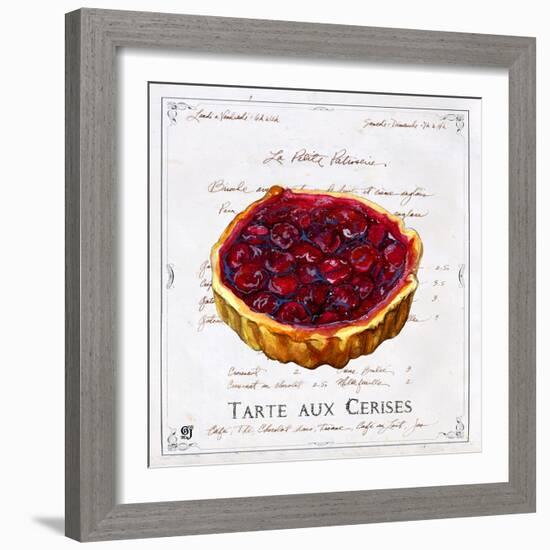 Tarte aux Cerises-Ginny Joyner-Framed Art Print