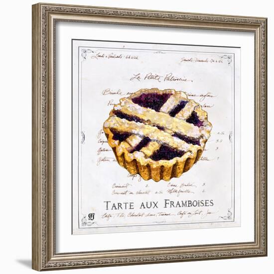 Tarte aux Framboises-Ginny Joyner-Framed Art Print