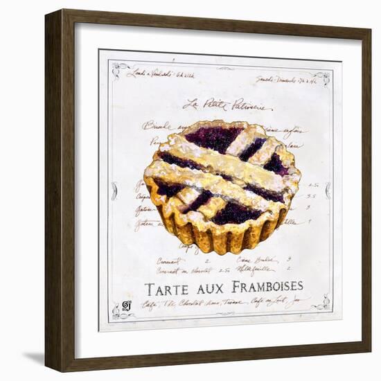 Tarte aux Framboises-Ginny Joyner-Framed Art Print