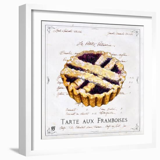 Tarte aux Framboises-Ginny Joyner-Framed Art Print