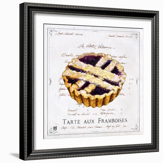 Tarte aux Framboises-Ginny Joyner-Framed Art Print