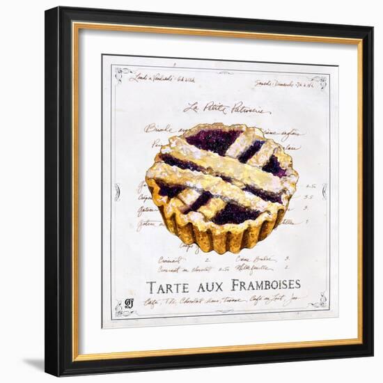 Tarte aux Framboises-Ginny Joyner-Framed Art Print