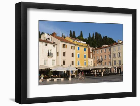 Tartini Square, Piran, Slovenia, Europe-Sergio Pitamitz-Framed Photographic Print