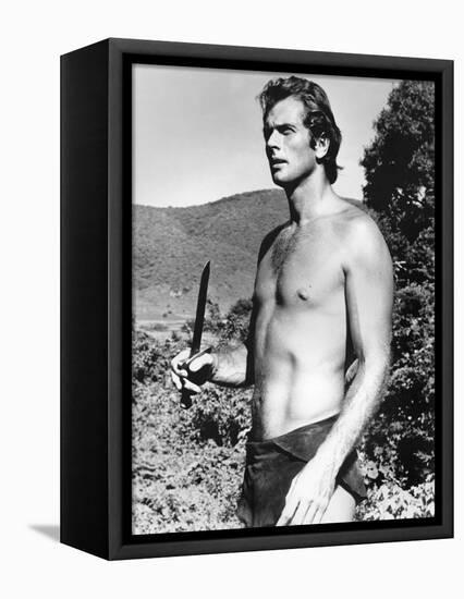 Tarzan and His Mate-null-Framed Stretched Canvas