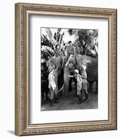 Tarzan and His Mate-null-Framed Photo