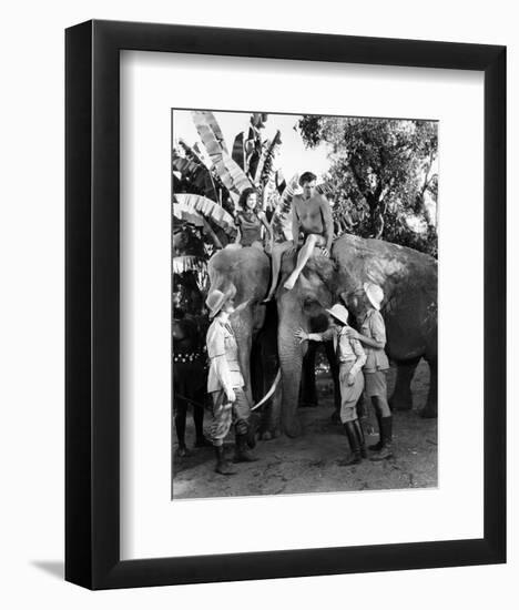 Tarzan and His Mate-null-Framed Photo