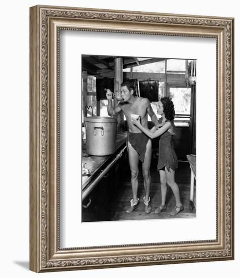 Tarzan and His Mate-null-Framed Photo