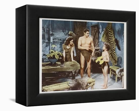 Tarzan's New York Adventure, 1942-null-Framed Stretched Canvas