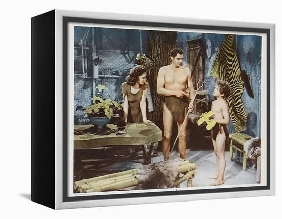 Tarzan's New York Adventure, 1942-null-Framed Stretched Canvas