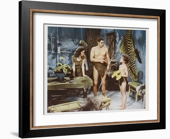 Tarzan's New York Adventure, 1942-null-Framed Art Print