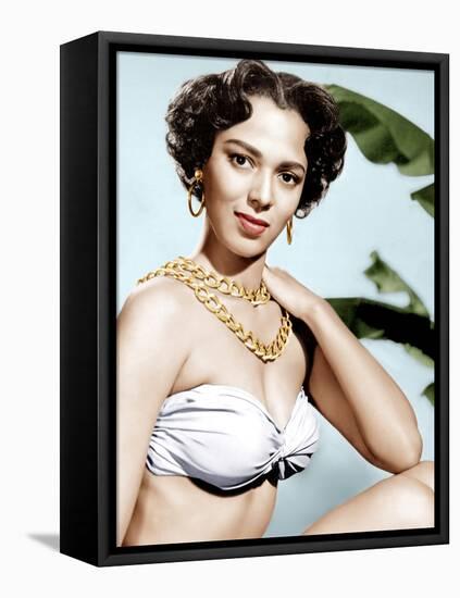 TARZAN'S PERIL, Dorothy Dandridge, 1951-null-Framed Stretched Canvas