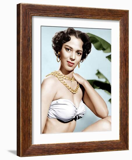 TARZAN'S PERIL, Dorothy Dandridge, 1951-null-Framed Photo