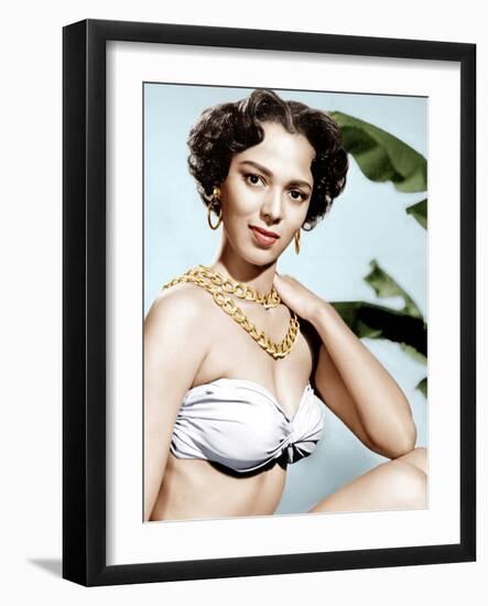 TARZAN'S PERIL, Dorothy Dandridge, 1951-null-Framed Photo