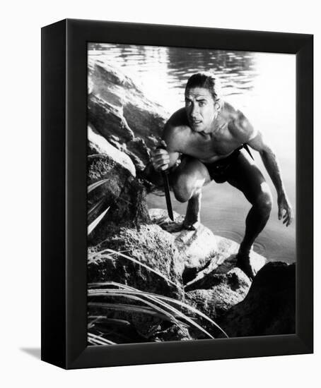 Tarzan's Three Challenges-null-Framed Stretched Canvas