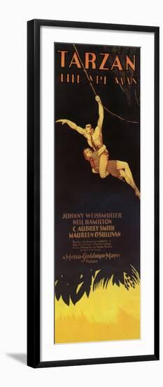 Tarzan The Ape Man, 1932-null-Framed Art Print