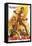 Tarzan Triumphs, Spanish Movie Poster, 1943-null-Framed Stretched Canvas