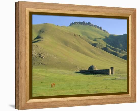 Tash Rabat Caravanserai, South of Naryn, Kyrgyzstan, Central Asia-Upperhall Ltd-Framed Premier Image Canvas