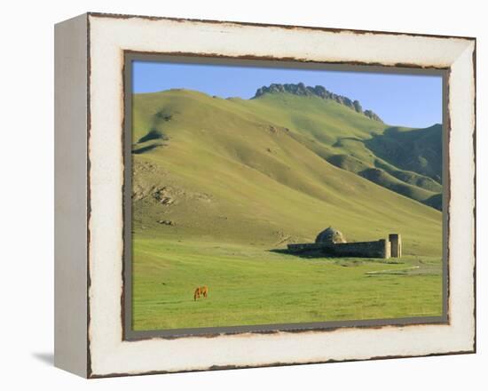 Tash Rabat Caravanserai, South of Naryn, Kyrgyzstan, Central Asia-Upperhall Ltd-Framed Premier Image Canvas