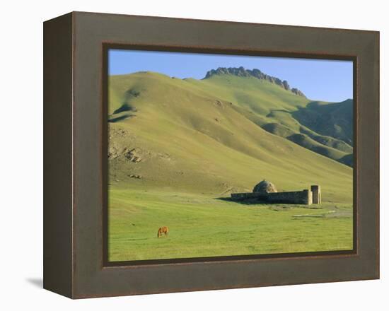 Tash Rabat Caravanserai, South of Naryn, Kyrgyzstan, Central Asia-Upperhall Ltd-Framed Premier Image Canvas