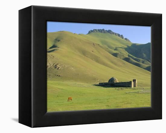 Tash Rabat Caravanserai, South of Naryn, Kyrgyzstan, Central Asia-Upperhall Ltd-Framed Premier Image Canvas