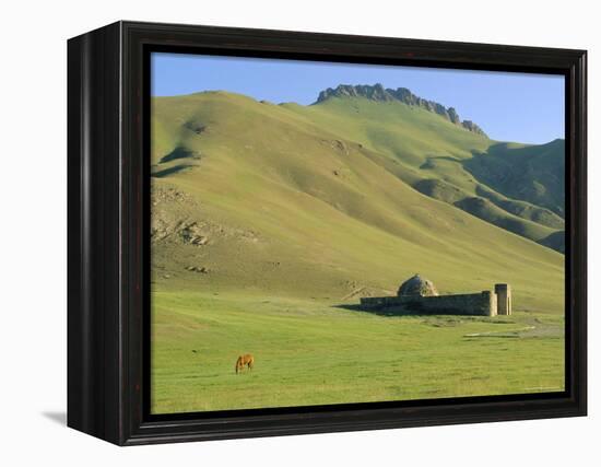 Tash Rabat Caravanserai, South of Naryn, Kyrgyzstan, Central Asia-Upperhall Ltd-Framed Premier Image Canvas