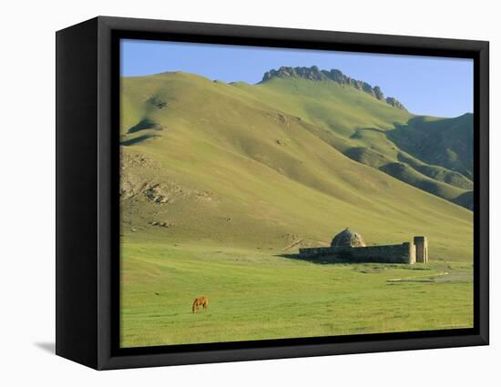 Tash Rabat Caravanserai, South of Naryn, Kyrgyzstan, Central Asia-Upperhall Ltd-Framed Premier Image Canvas