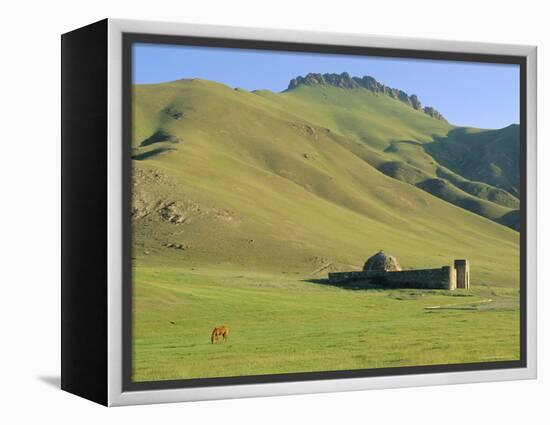 Tash Rabat Caravanserai, South of Naryn, Kyrgyzstan, Central Asia-Upperhall Ltd-Framed Premier Image Canvas