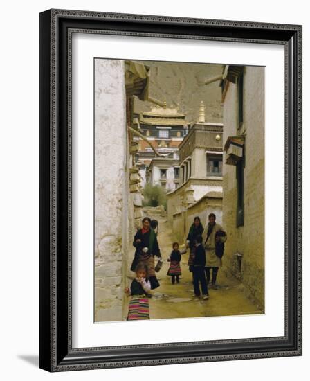 Tashilhunpo Monastery, Xigaze Town, Tibet, China-Occidor Ltd-Framed Photographic Print