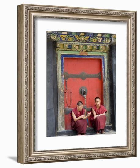 Tashilumpo Monastery, the Residence of the Chinese Appointed Panchat Lama, Tibet, China-Ethel Davies-Framed Photographic Print