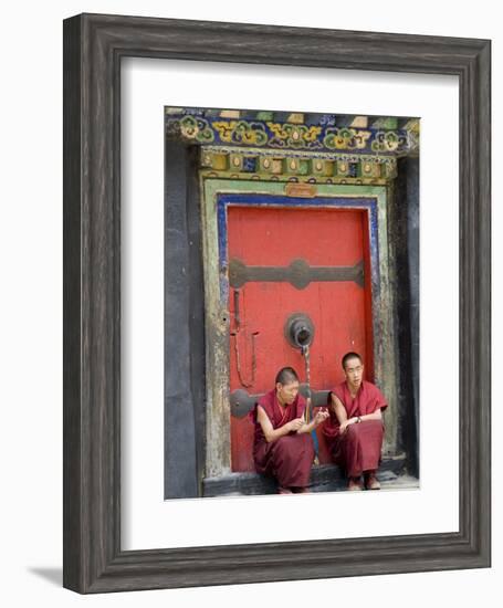 Tashilumpo Monastery, the Residence of the Chinese Appointed Panchat Lama, Tibet, China-Ethel Davies-Framed Photographic Print