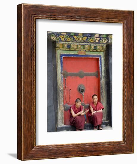 Tashilumpo Monastery, the Residence of the Chinese Appointed Panchat Lama, Tibet, China-Ethel Davies-Framed Photographic Print