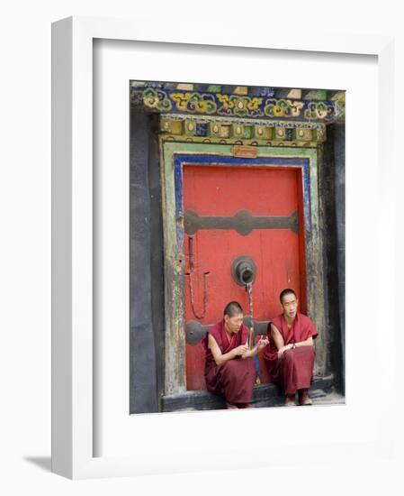 Tashilumpo Monastery, the Residence of the Chinese Appointed Panchat Lama, Tibet, China-Ethel Davies-Framed Photographic Print