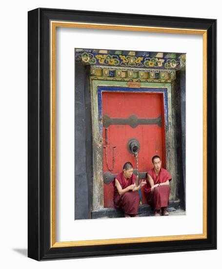 Tashilumpo Monastery, the Residence of the Chinese Appointed Panchat Lama, Tibet, China-Ethel Davies-Framed Photographic Print