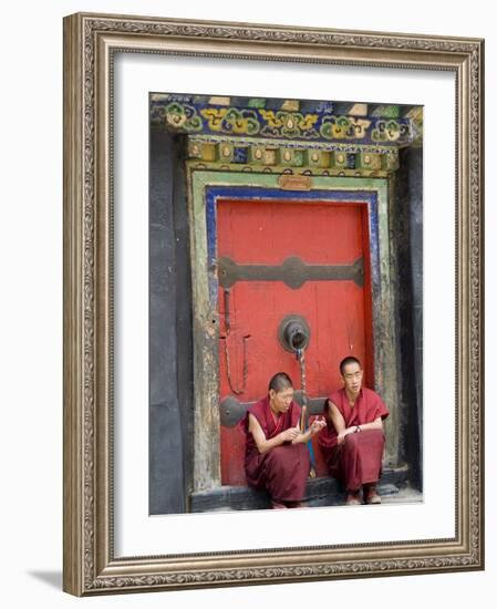 Tashilumpo Monastery, the Residence of the Chinese Appointed Panchat Lama, Tibet, China-Ethel Davies-Framed Photographic Print