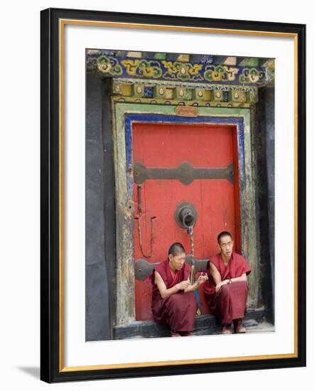 Tashilumpo Monastery, the Residence of the Chinese Appointed Panchat Lama, Tibet, China-Ethel Davies-Framed Photographic Print