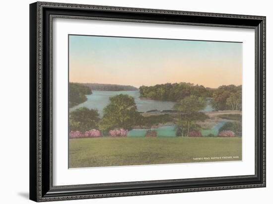 Tashwood Pond, Martha's Vineyard-null-Framed Art Print