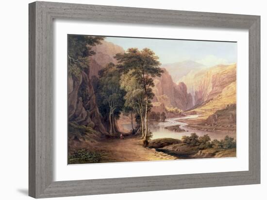 Tasmanian Gorge-John Glover-Framed Giclee Print