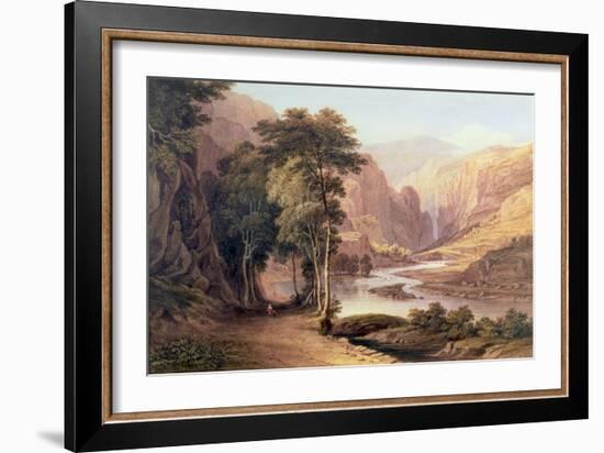 Tasmanian Gorge-John Glover-Framed Giclee Print