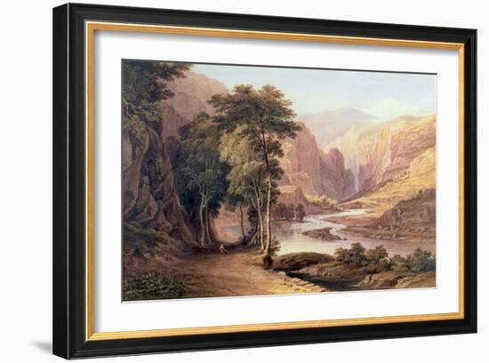 Tasmanian Gorge-John Glover-Framed Giclee Print