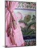 Tassels, Pink Curtains and Painted Walls, the Shiv Niwas Palace Hotel, Udaipur, India-John Henry Claude Wilson-Mounted Photographic Print