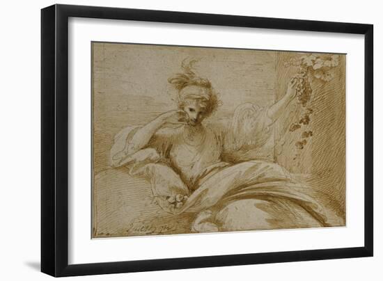 Taste (from the Series 'The Five Senses')-Benjamin West-Framed Giclee Print