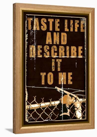 Taste Life I-Pascal Normand-Framed Stretched Canvas